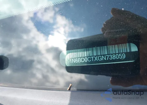 2016 Nissan Frontier S/Sv-I4 z USA, uszkodzony, nr VIN 1N6BD0CTXGN738059